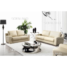 Lichtfarbe Echtes Leder Modernes Sofa